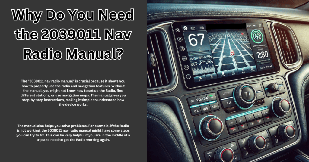 2039011 nav radio​