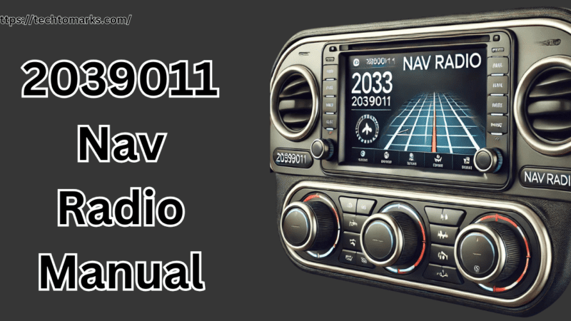 Understanding 2039011 Nav Radio Manual: A Complete Guide