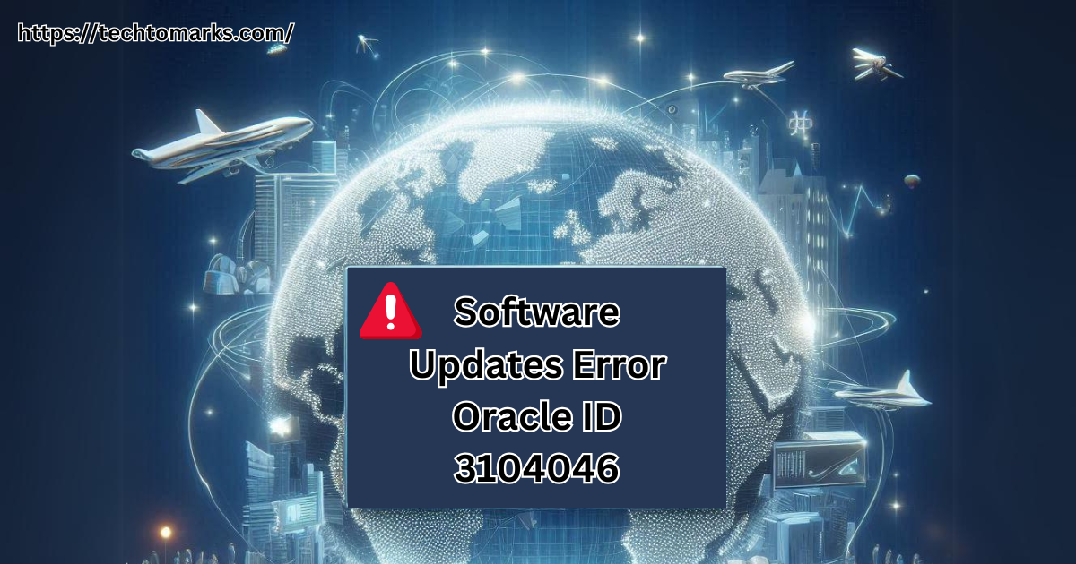 Software Updates Error Oracle ID 3104046: A Complete Guide